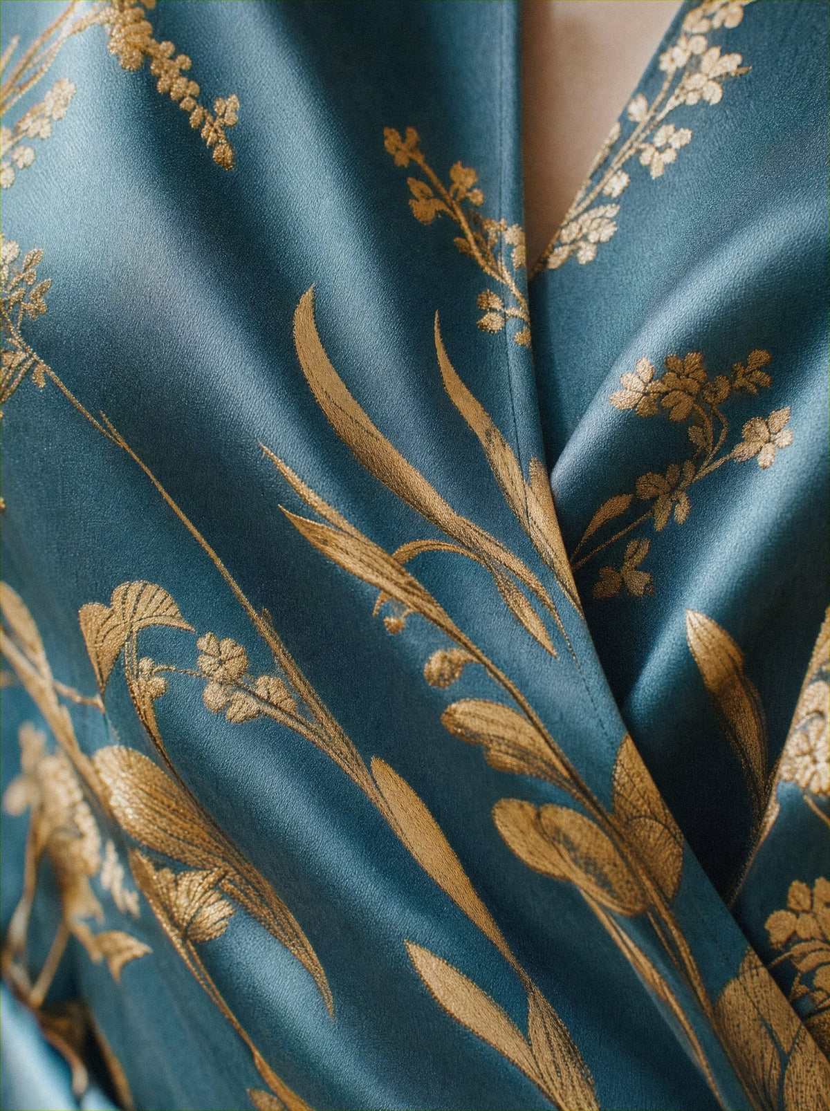 Bloomie Amoura Silk Robe