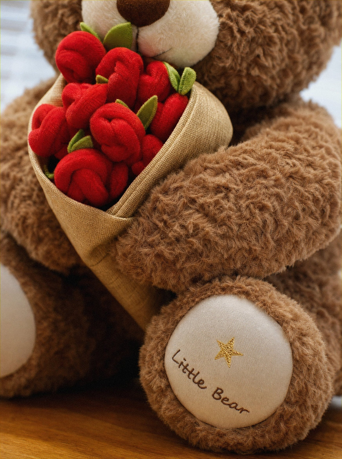 Bloomie Bear w/ Mini Bouquet Blanket