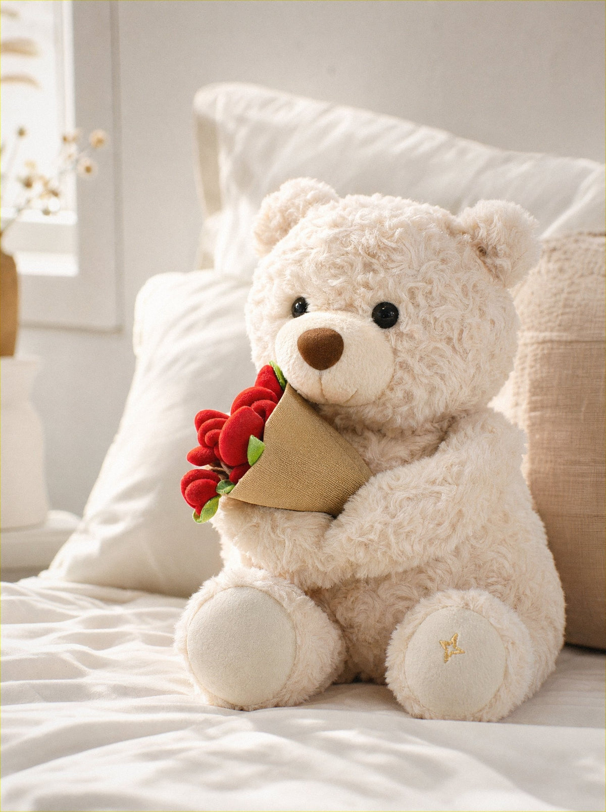 Bloomie Bear w/ Mini Bouquet Blanket