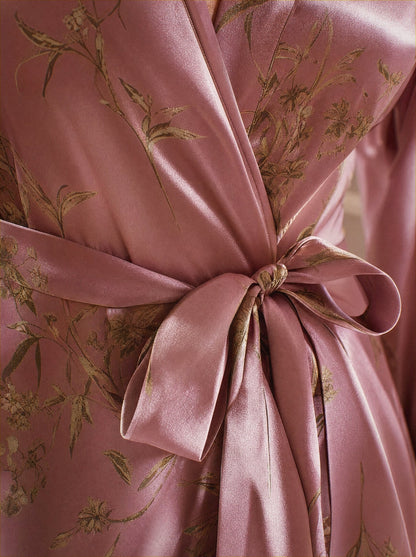 Bloomie Amoura Silk Robe